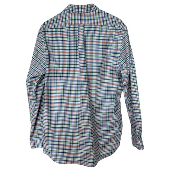 Ralph Lauren Men's 2XL Slim Fit Plaid Button-Down Shirt Multicolor Stretch - Picture 5 of 9